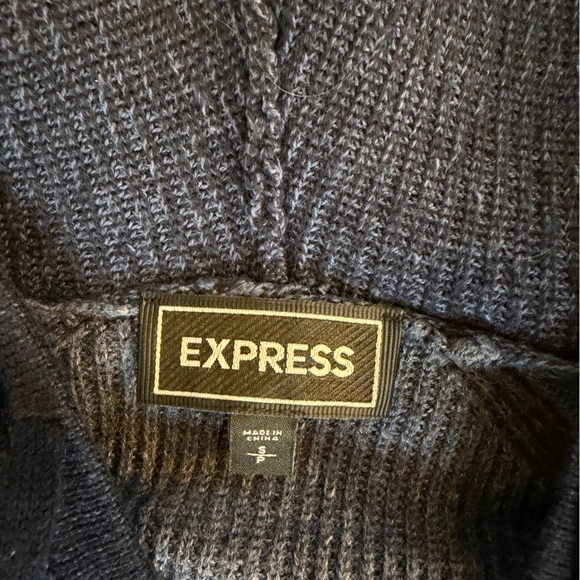 Express men’s sweater zip up size small - Picture 2 of 5